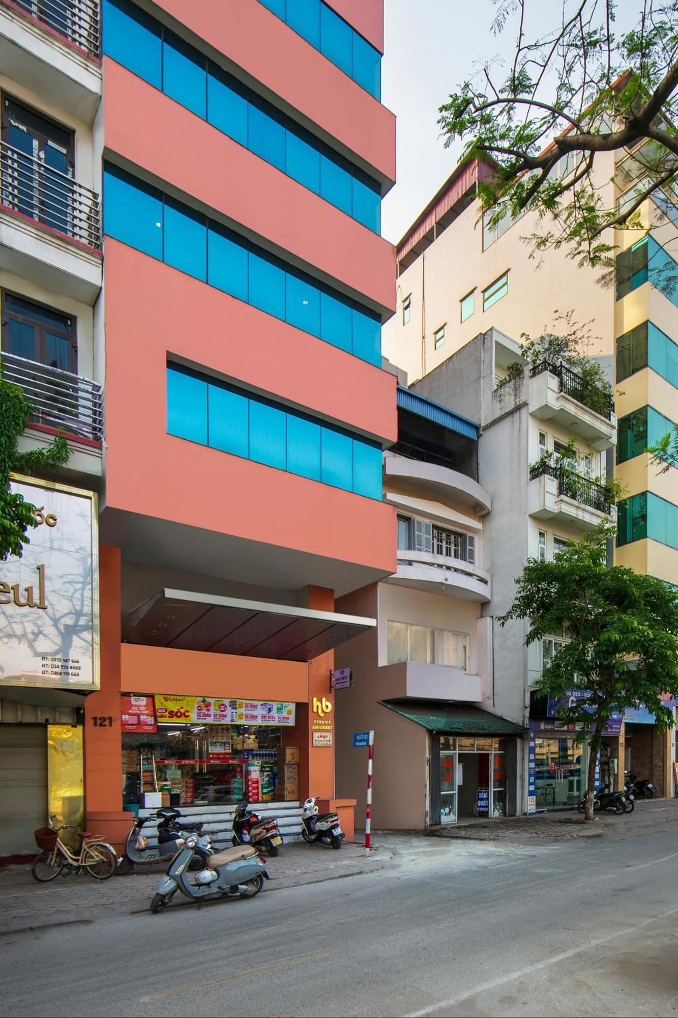 Hb Serviced Apartment - 121B Quan Hoa Hanoi Exterior photo